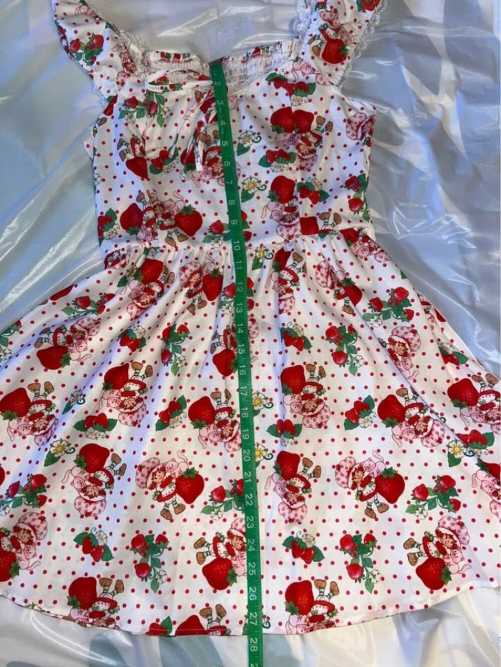 Strawberry Shortcake Dress, Ladies Medium - Picture 9 of 10